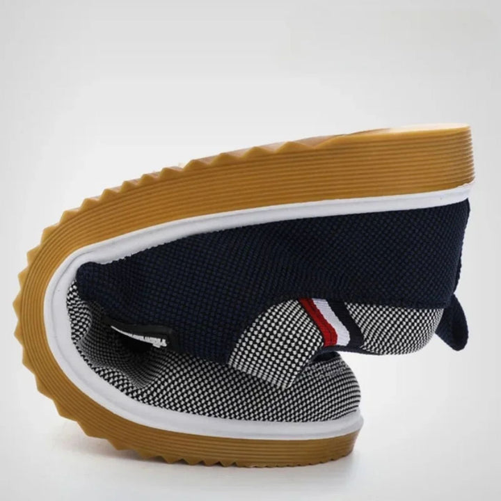 Durable men's supportive orthopedic lace shoes, providing premium comfort for active and casual lifestyles.
