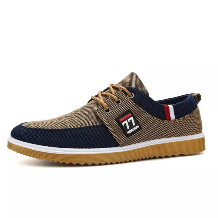 Modern men's fashion orthopedic lace shoes, offering both style and superior comfort for daily wear.
