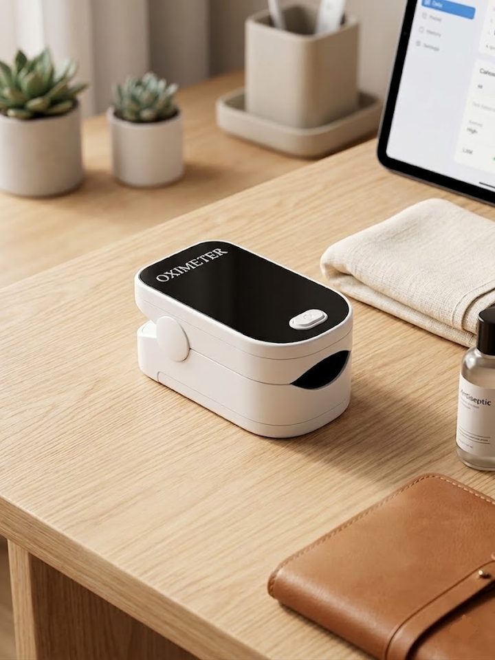 Accurate fingertip pulse oximeter: a portable wellness device for health screening