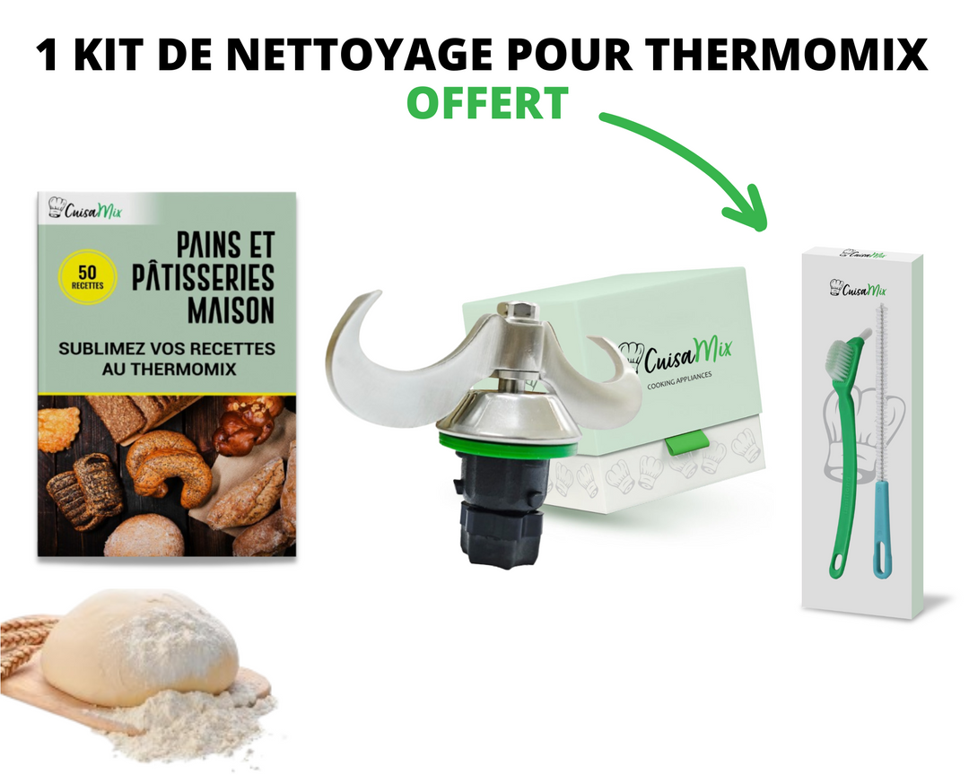 Thermomix Dough Knife for effortless kneading & mixing. Essential TM5, TM6, TM31 kitchen accessory.