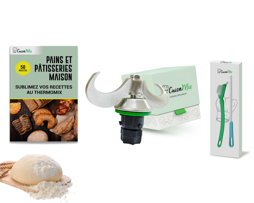Premium Thermomix Dough Knife, a durable kneading tool & mixing attachment for TM31, TM5, TM6 models.