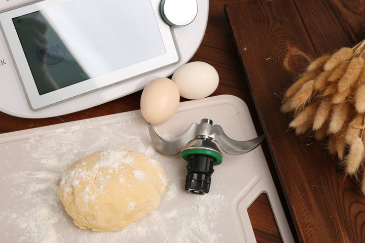 Thermomix Dough Knife, a versatile kitchen gadget for kneading dough and mixing ingredients in TM5, TM6, TM31.