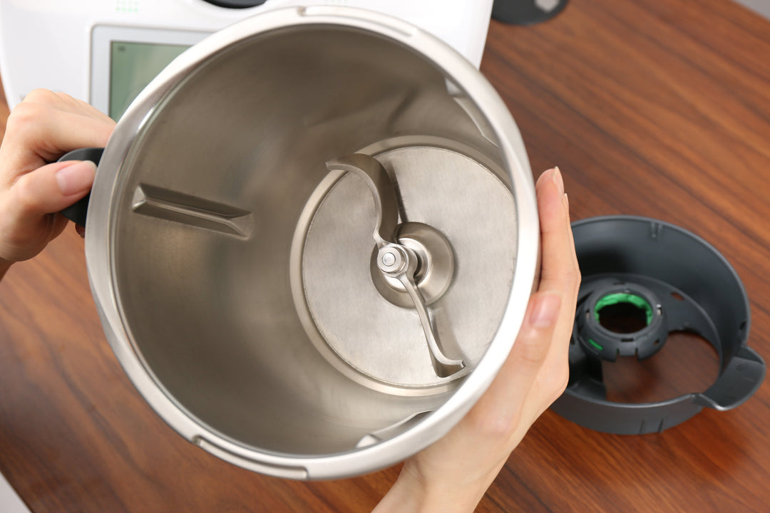 Dough Knife specifically for Thermomix food processors. Makes kneading and mixing tasks effortless for TM5, TM6, TM31.