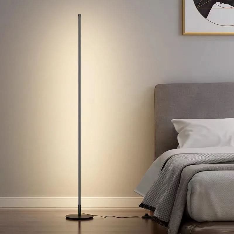 FlorGlow Dimmable Floor Lamp: sleek LED lighting, modern & energy-efficient. Perfect standing lamp for any elegant room.