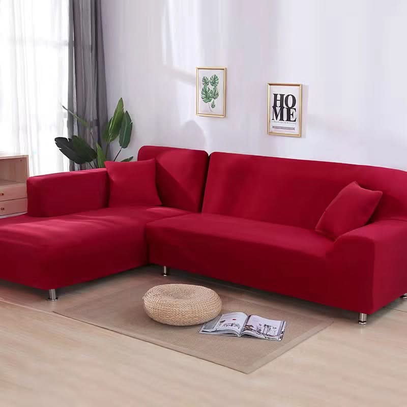 Stretchable elastic slipcover, pet friendly and washable for hassle-free living.