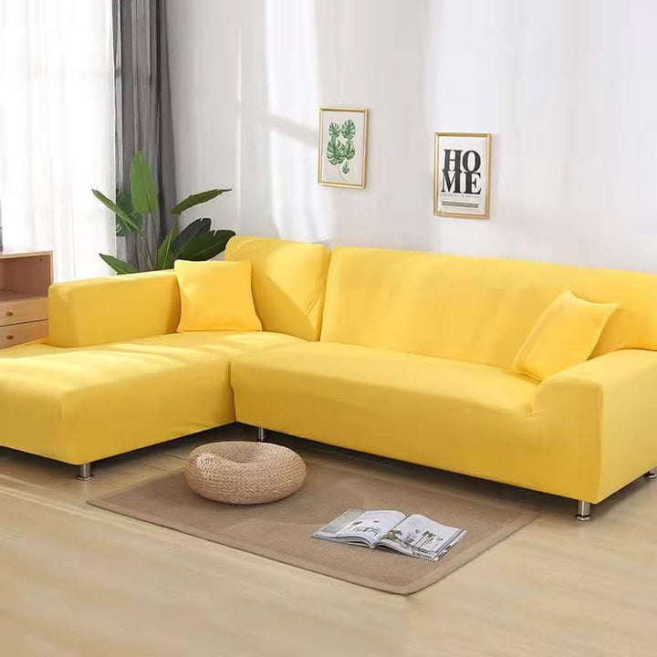 Pet friendly elastic furniture cover, reliable protection for your sofa from spills and pets.