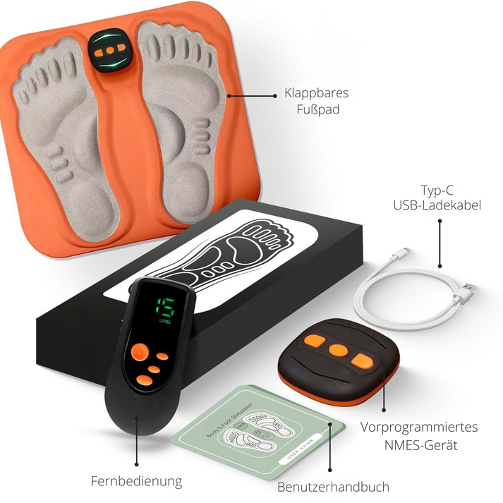 Full leg & foot neuropathy stimulator for nerve pain relief, circulation, and overall wellness.