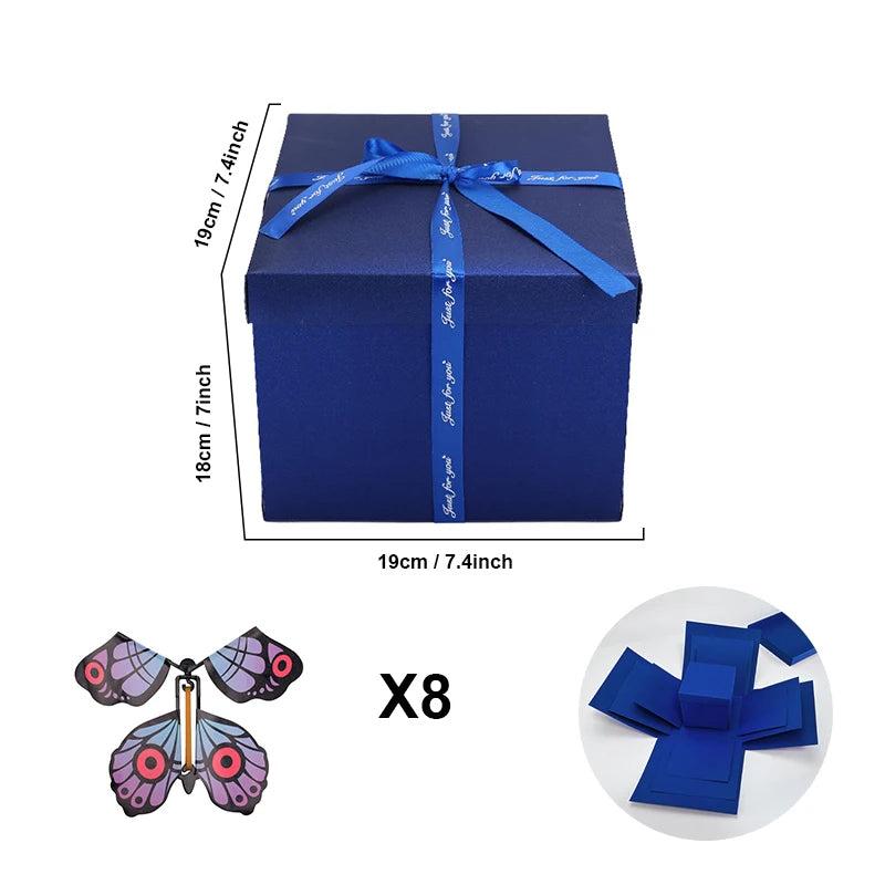 Unisex Photo Explosion Gift Box for special occasions, a creative way to display memories & photos.