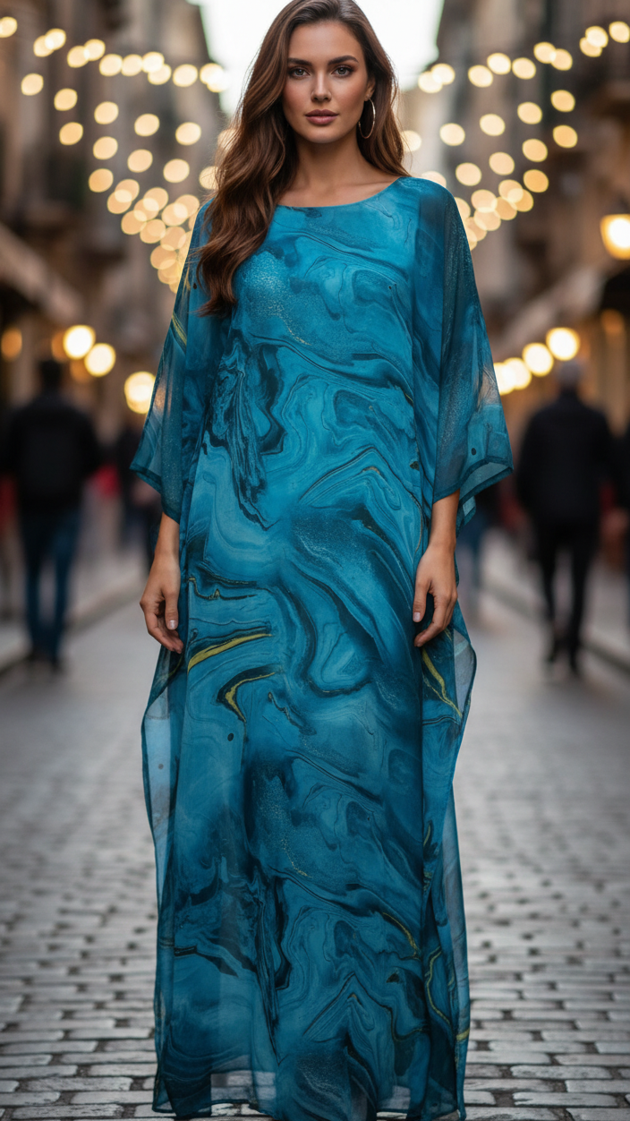 Women's Chiffon Maxi Dress