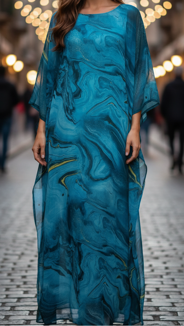 Women's Chiffon Maxi Dress