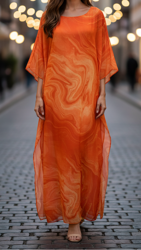 Women's Chiffon Maxi Dress