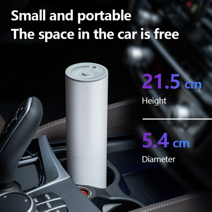 Cordless car vacuum cleaning car interior, powerful suction for crumbs, dust & pet hair during auto detailing.