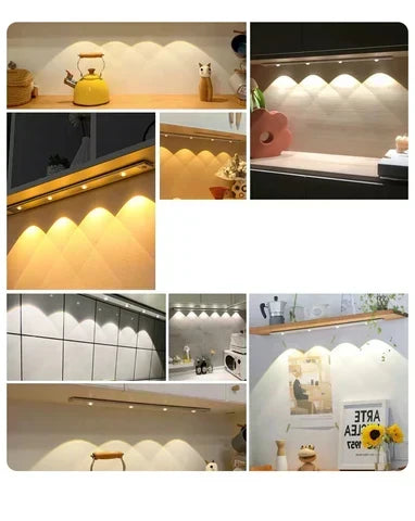 Under cabinet motion sensor LED light bar, bright and energy efficient.