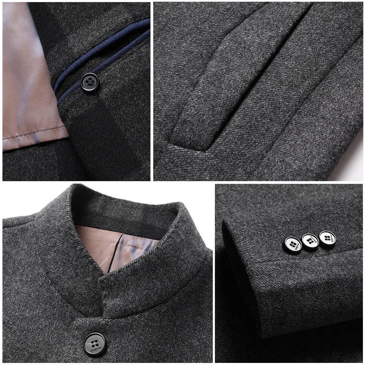 Durable men's quilted bodywarmer, a padded sleeveless jacket providing essential warmth for winter style.