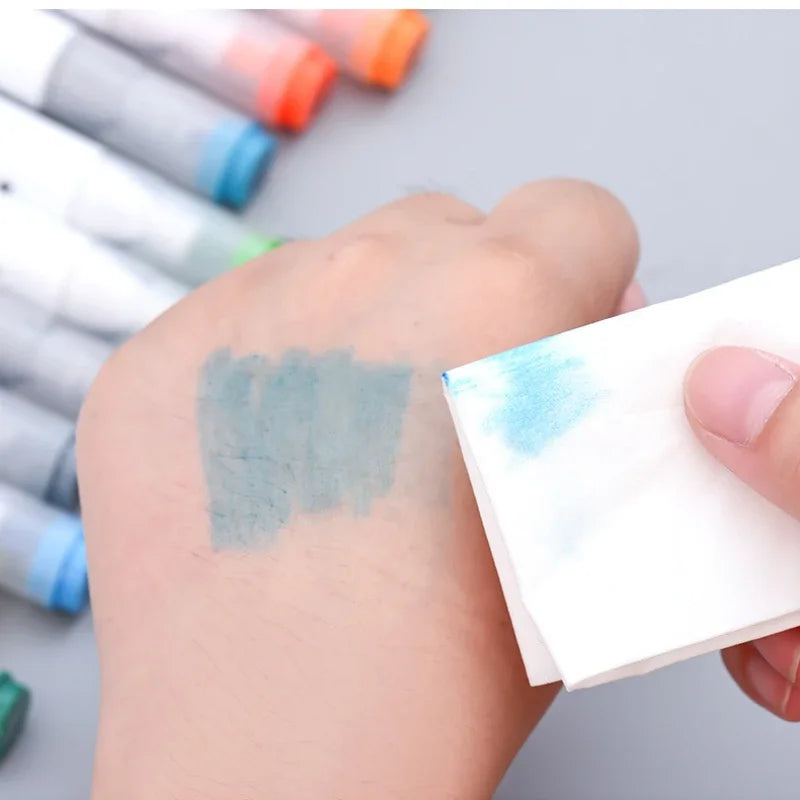High-quality dual-tip washable art markers for all ages. Perfect for coloring, drawing, & creative expression.