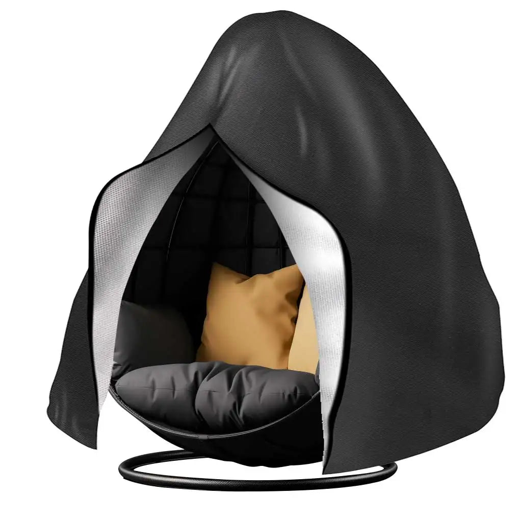 Premium outdoor egg chair protector, designed to keep your patio furniture safe from harsh elements.