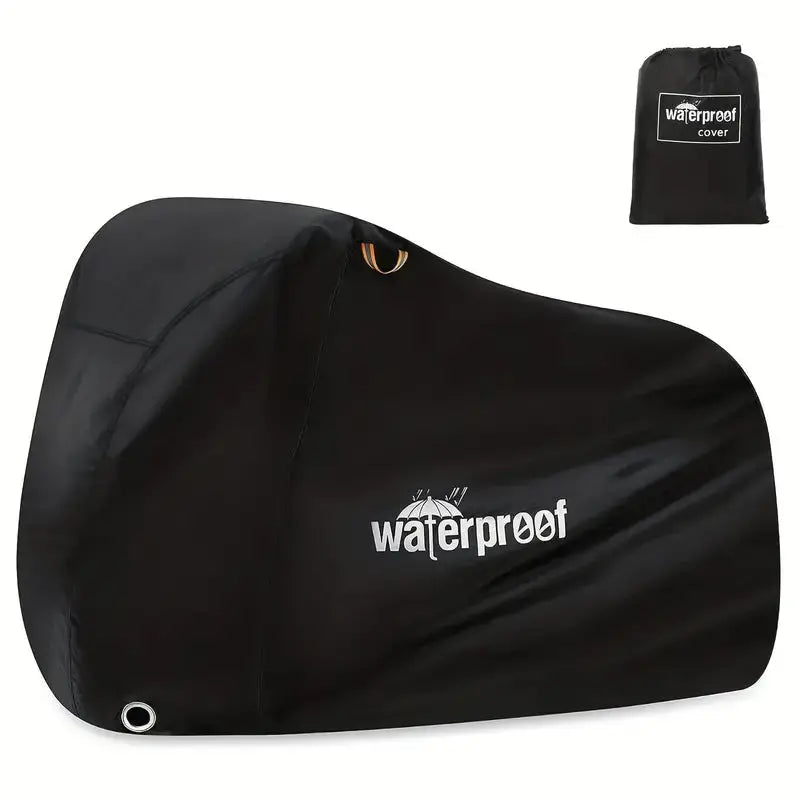 Durable waterproof bicycle cover for outdoor protection, safeguarding bikes & ebikes from weather.