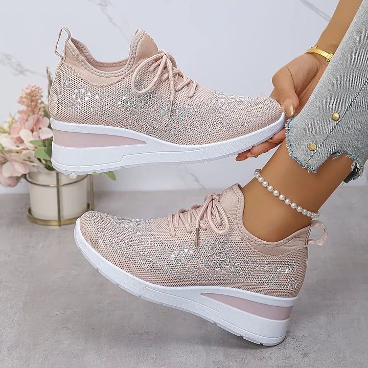 Ladies' comfort footwear, orthopedic walking shoes with superior cushioning & ergonomic design.