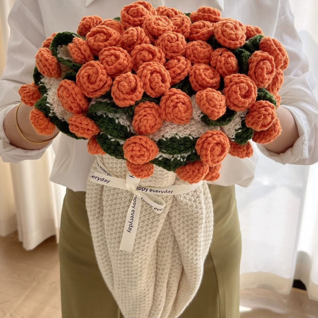 Charming floral rose bouquet throw blanket, decorative accent for couch or bed.