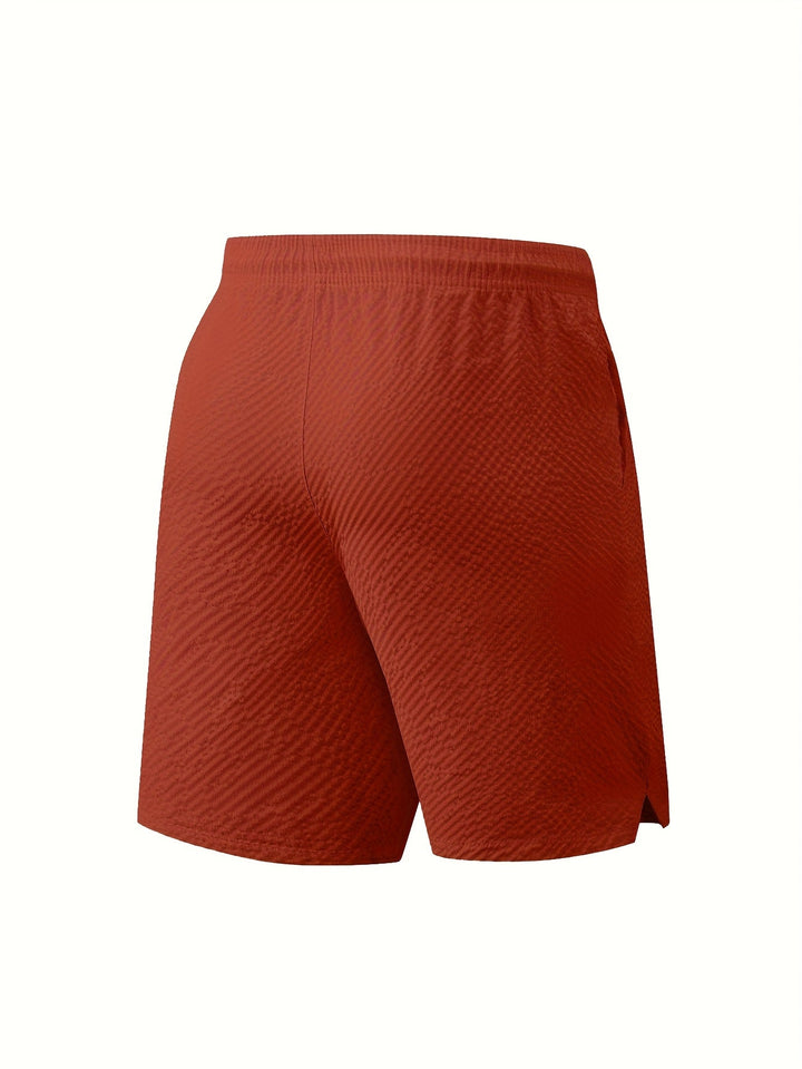 Breathable textured shorts for men, designed for ultimate comfort and versatile styling.