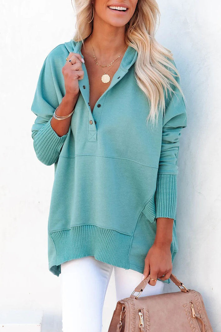 Plush women's hooded tunic sweatshirt, love-themed design for ultimate cozy comfort.
