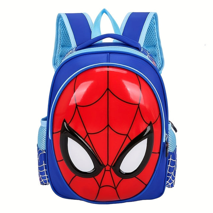 Lightweight Spider-Man school backpack for kids. Durable polyester web-slinger travel bag for daily adventures.