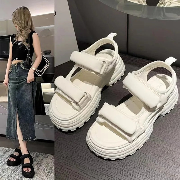 Elegant women's orthopedic wedge sandals, perfect for stylish comfort and foot health this summer.