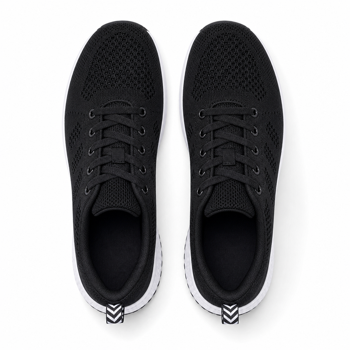 Breathable women's everyday walking flats, ensuring cool comfort & excellent foot support.