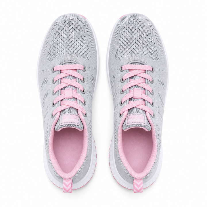 Durable women's everyday flats, anti-slip & lightweight for walking comfort & daily support.