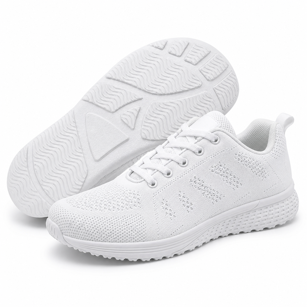 Casual women's walking shoes, lightweight design for all-day comfort and daily activities.