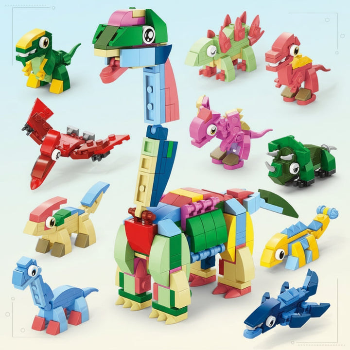 Unisex educational building blocks construction set for creative play & STEM development.