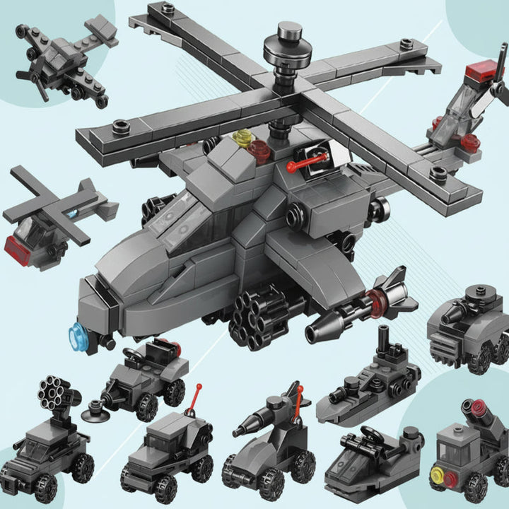 Unisex educational building blocks construction set box, a perfect STEM gift for kids.