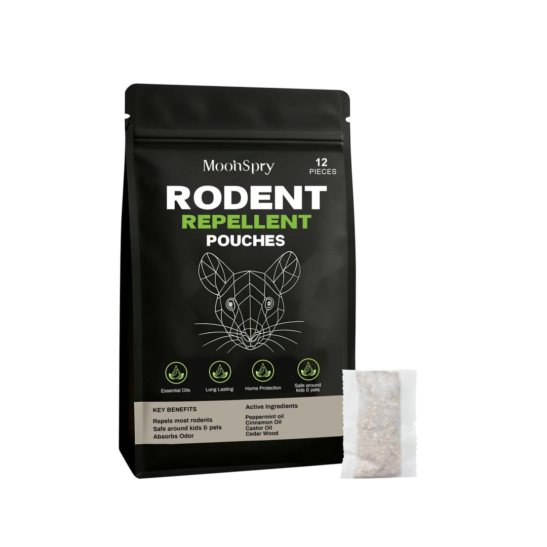 Ultrasonic rodent repellent for home, chemical-free pest control solution for indoor & outdoor use, electronic repeller.