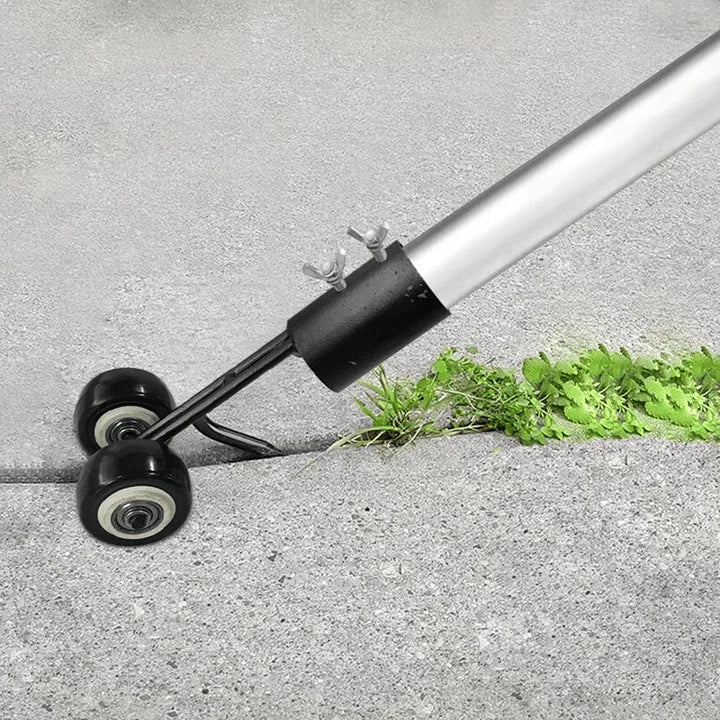 Durable gardener's hand weed remover tool for effortless lawn care & weeding tasks.