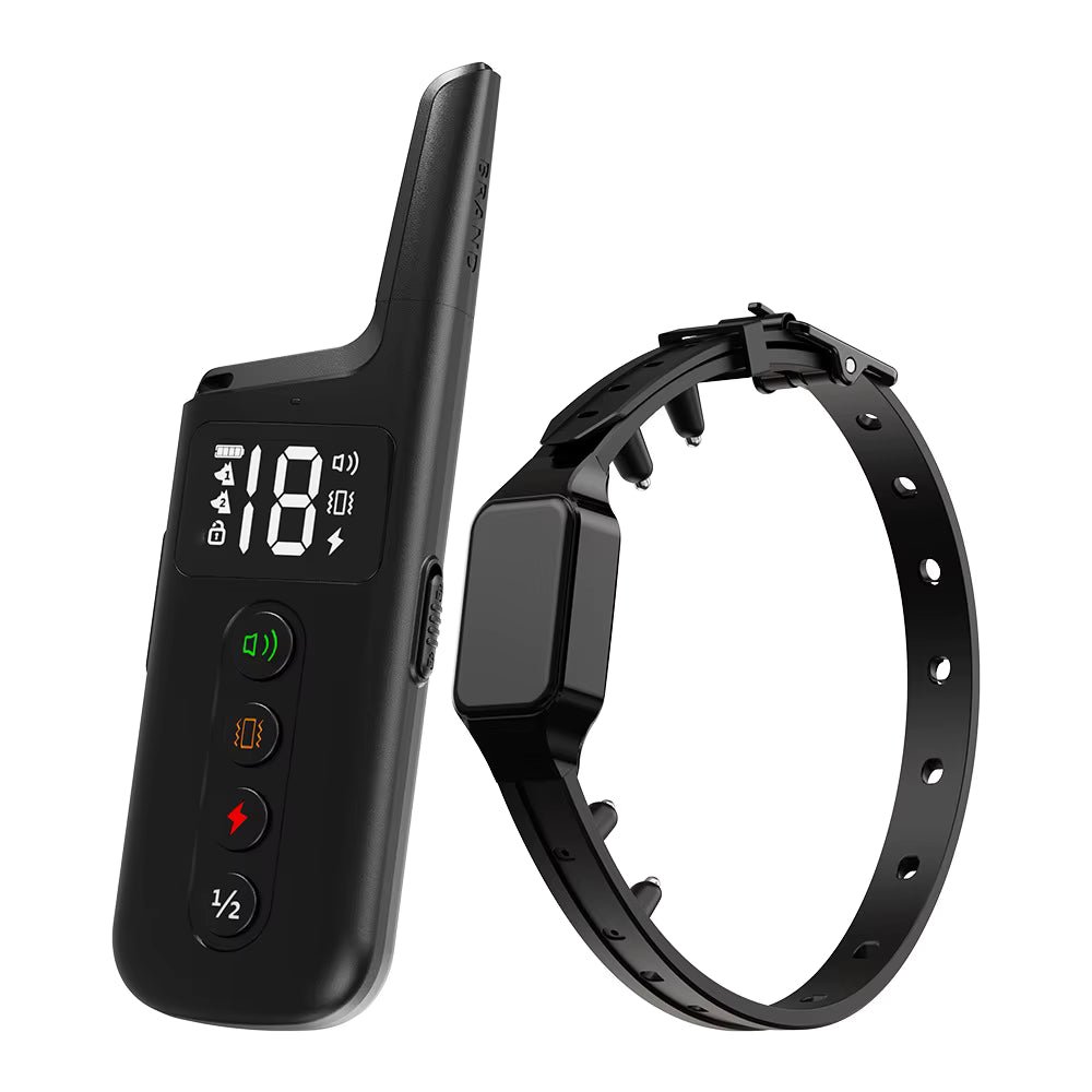 Waterproof remote dog training collar for effective obedience.