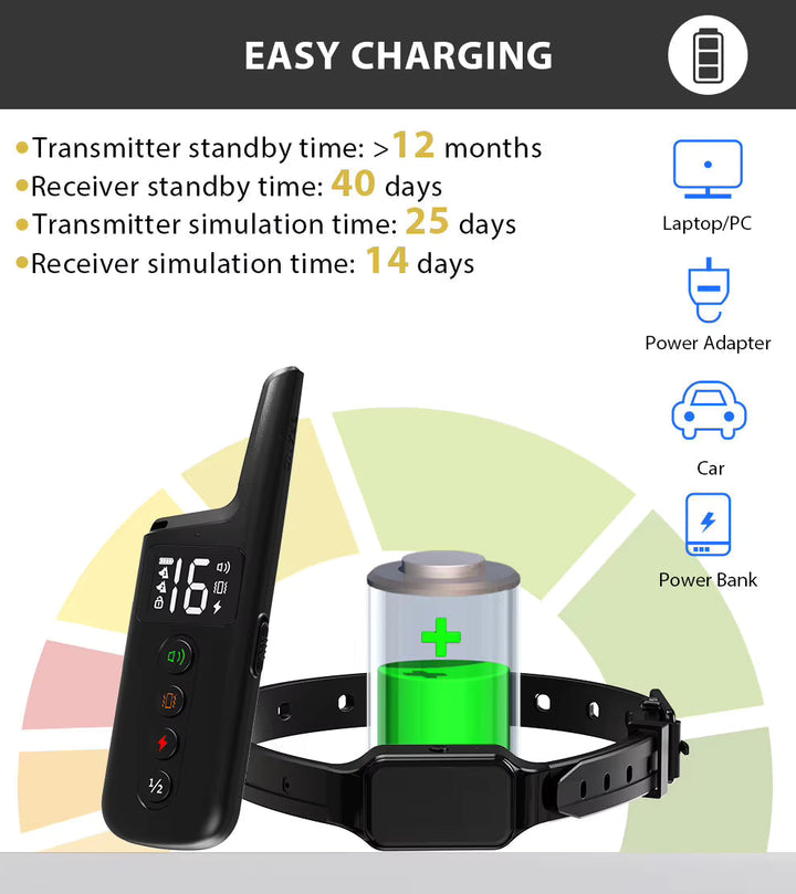 Pet supplies: Waterproof remote dog training collar, perfect for obedience & behavior correction.