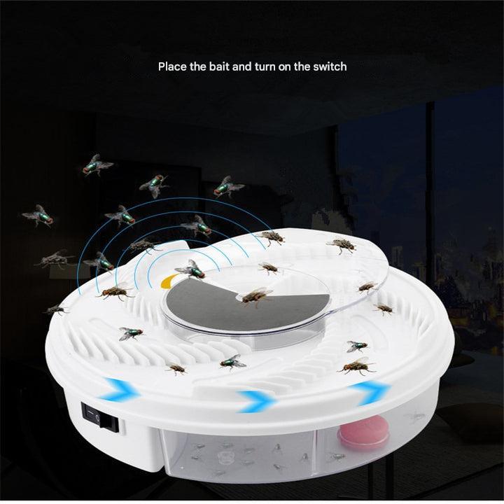 Sleek electric insect trap ensures a pest-free home. Quiet fly catcher and mosquito killer, USB powered.