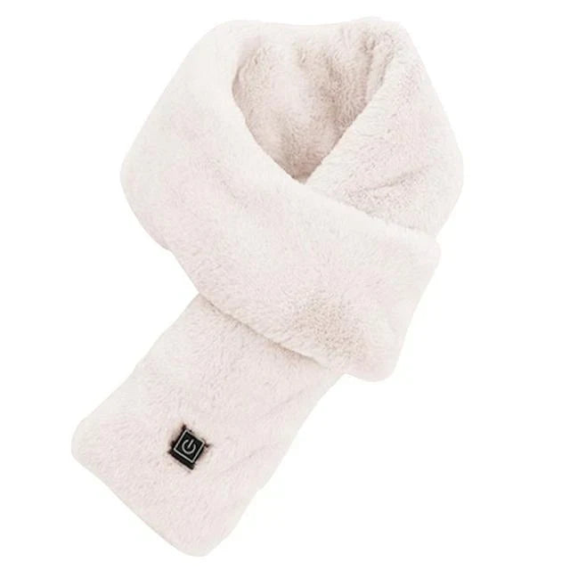 Versatile electric heated scarf & neck warmer for men & women, offering thermal winter comfort.