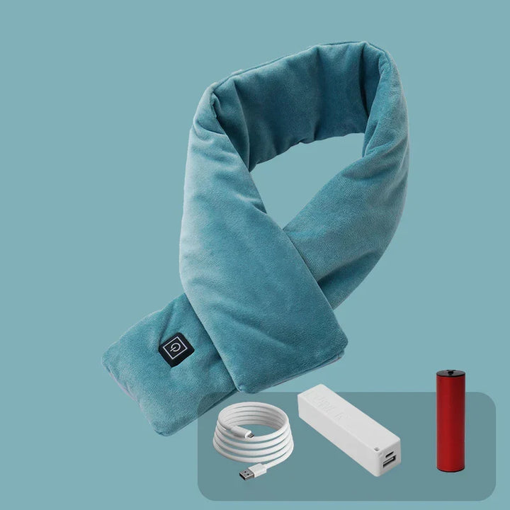 Advanced unisex electric heated scarf, delivering consistent warmth for winter.