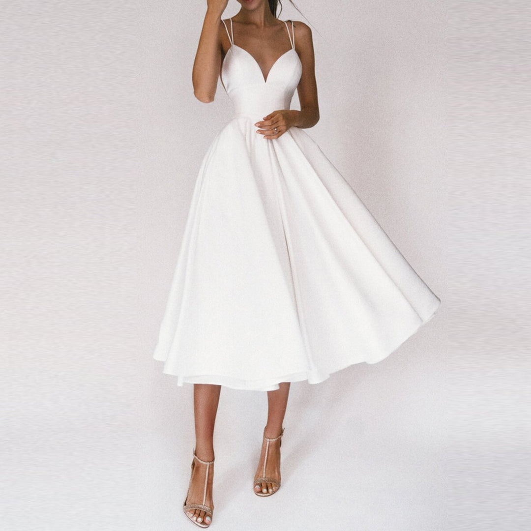 Premium women's elegant dress for classy events, timeless style in women's formal fashion.