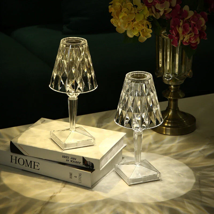Crystal design lamp, an exquisite modern lighting solution for stylish interiors.