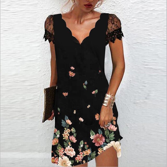 Chic women's elegant midi dress with exquisite details. Perfect party dress & evening wear for special occasions.