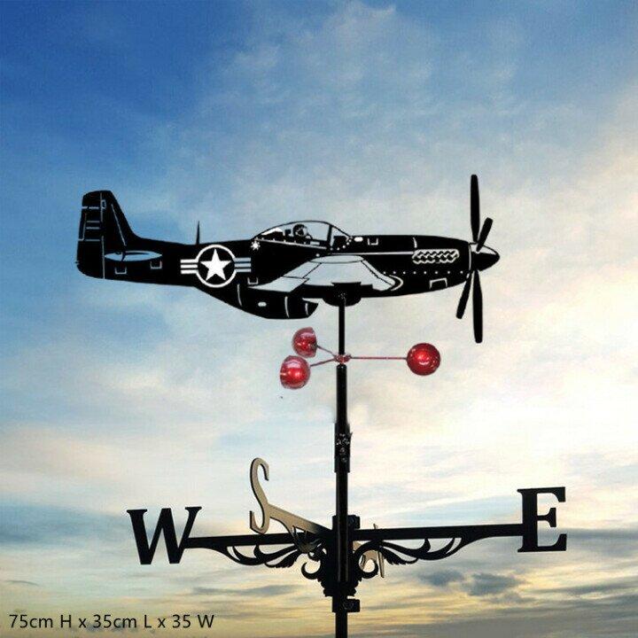 Decorative wind vane, a durable metal garden accent and precise wind indicator.