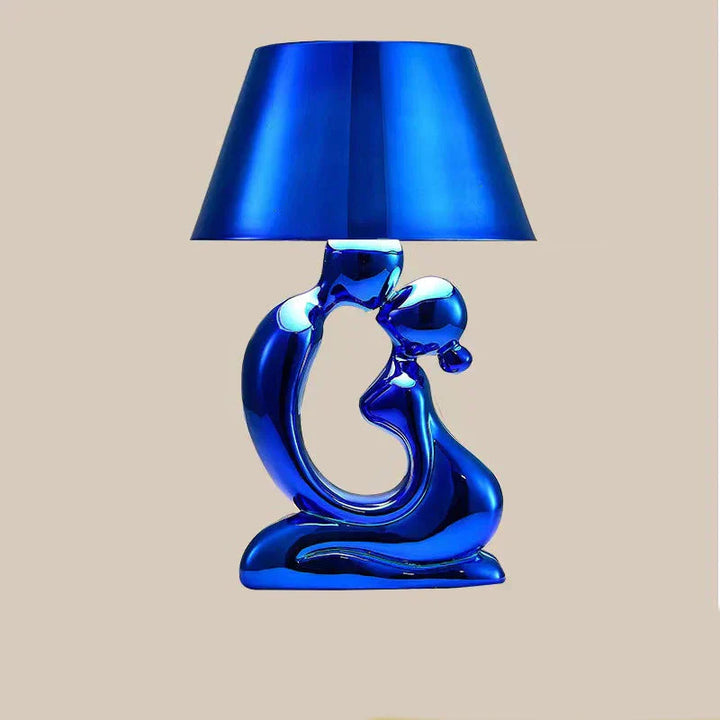 Versatile modern table lamp, a designer piece for sophisticated living rooms.