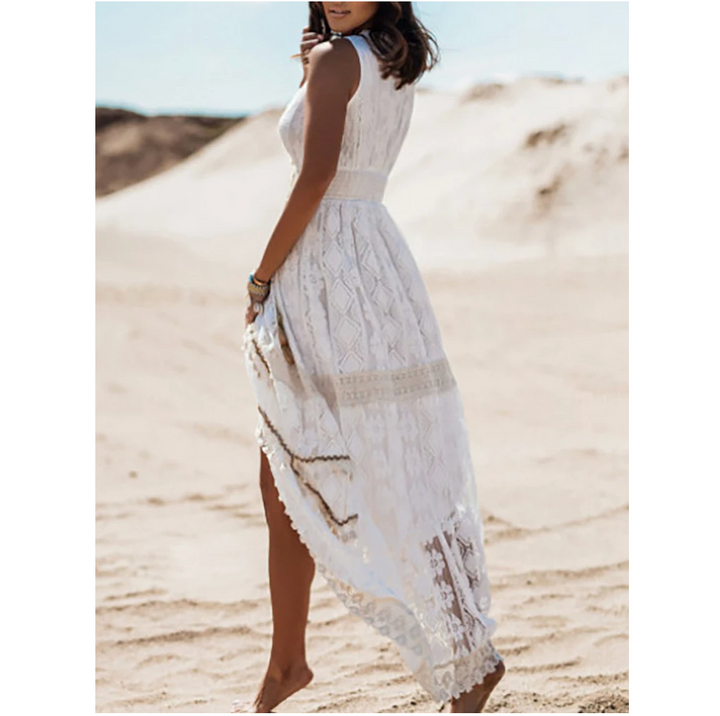 Premium women's summer dress, combining elegant design with comfortable versatile fashion.