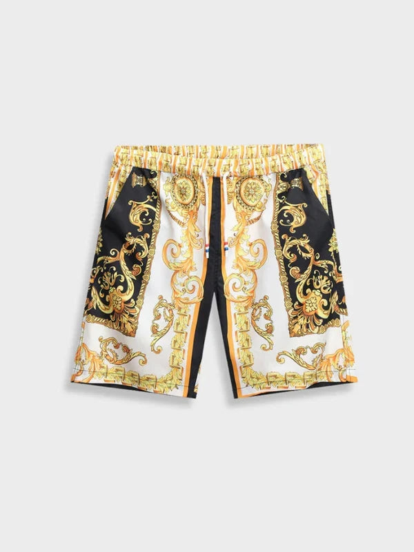 Men's soft, breathable Italian Baroque summer set. Enjoy comfort and style for any casual occasion.