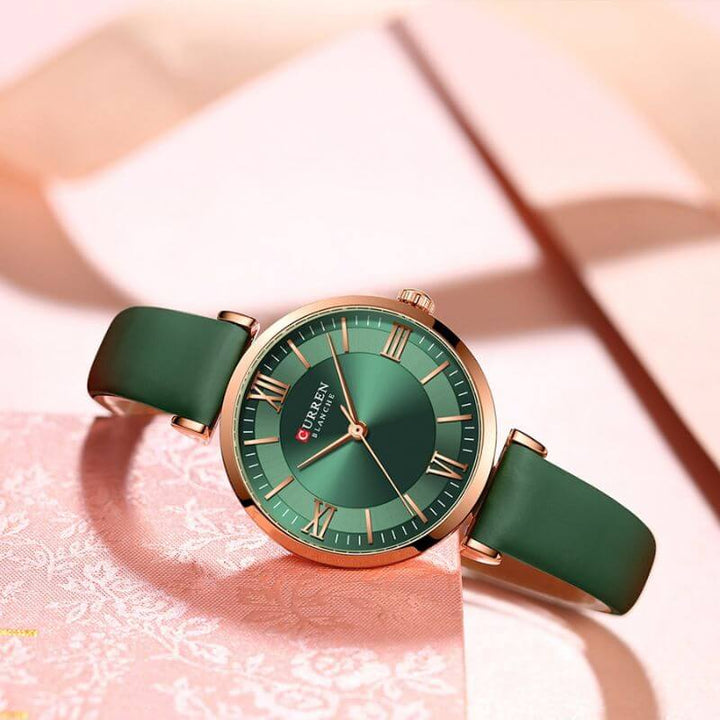 Versatile unisex waterproof watch in various colors like olive, khaki, and white, a durable and elegant timepiece.