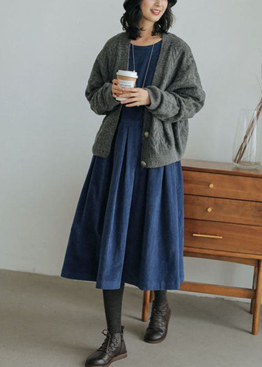 Cozy and elegant Emilia corduroy dress for women, ideal for chic autumn winter fashion and cold weather comfort.