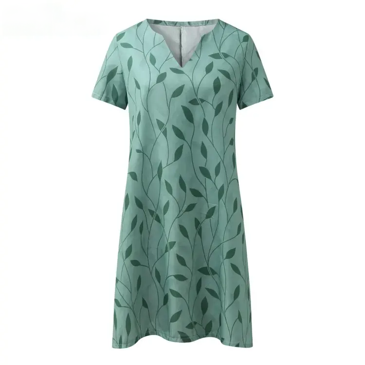 Women's elegant vacation maxi dress. Flowing and flattering resort wear, perfect for summer holidays and travel.