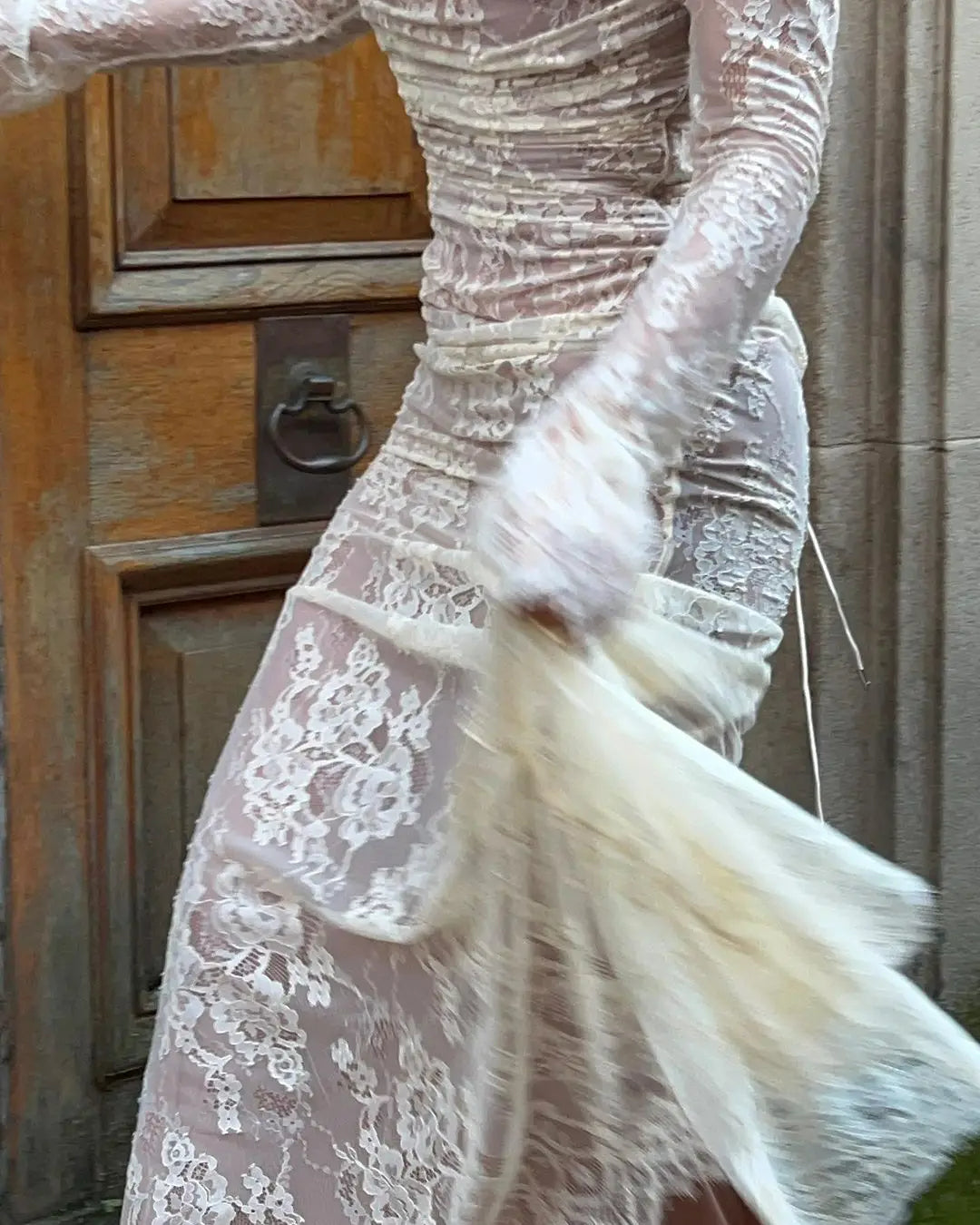 Versatile formal long lace maxi dress, a must-have for any elegant wardrobe.